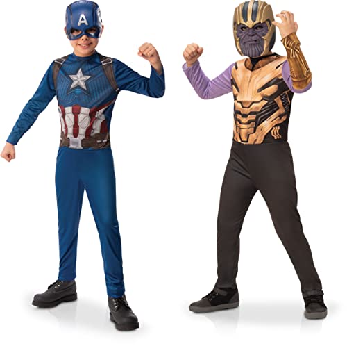 Bipack Thanos + Captain America - 5-6 ans
