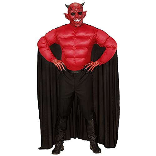 Widmann Adultes Costume Diable, la Musculation avec Cape