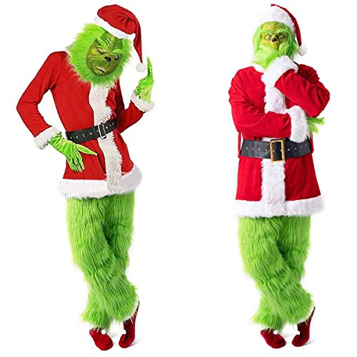 SnowDream Christmas Adulte Vert Furry Grinch Rôle Jeu de rôl