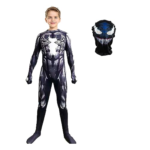 Yarde Venom Costume de super-héros pour enfants, costume de 