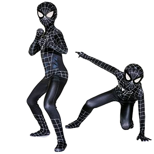 Amycute Costume Super Héros Enfant Deguisement Spider Super 