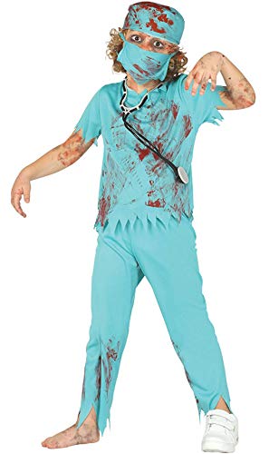 Déguisement Chirurgien Zombie Enfant L2-(9/10 Ans)