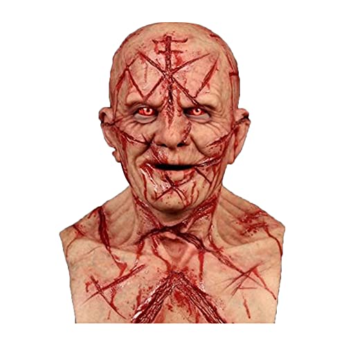 Allbestop Masque De Cicatrice Halloween Walking Dead, Masque