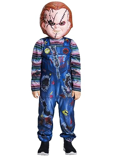 IKALI Costume dHalloween pour enfants Garçons Filles Chucky 