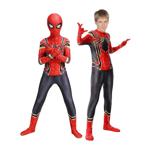 EMHTHME Costume de Spider-Man pour Enfant, Déguisement Cospl