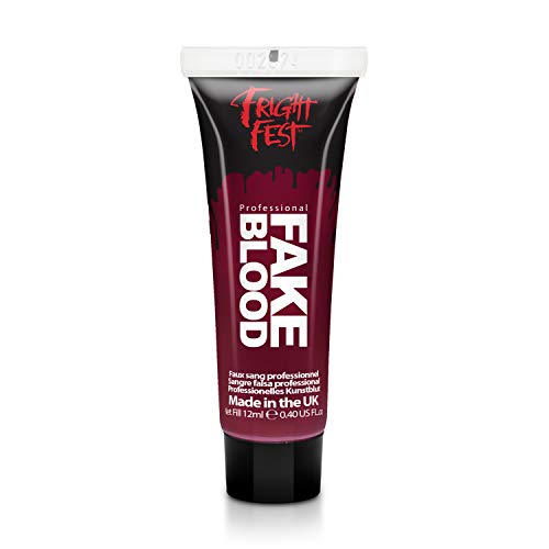 Fright Fest Fake Blood Gel 12 ml SFX Maquillage parfait avec