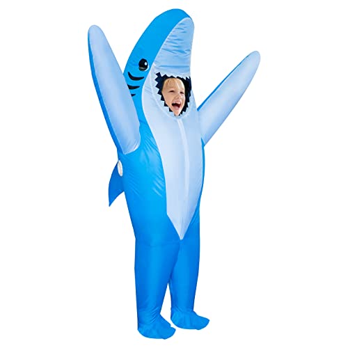 Costume Gonflable Halloween Requin Déguisement Gonflable Enf