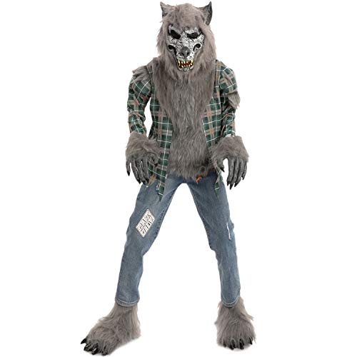 Spooktacular Creations Child Unisex Green Werewolf Costume w
