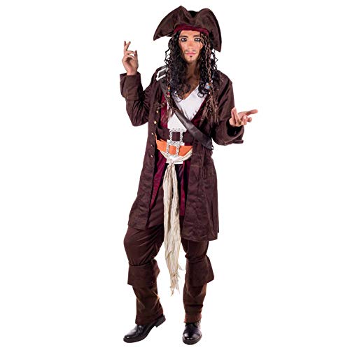 Fun Shack Deguisement Pirate Homme De Luxe, Costume Pirate H