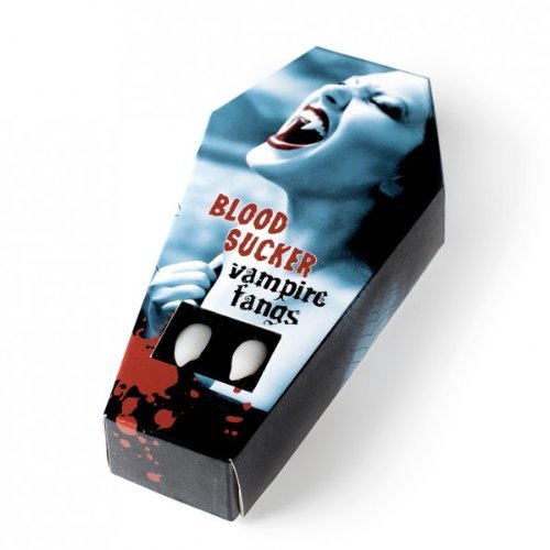 FXSTUFF Dents de vampire capsules de sang artificiel + matér