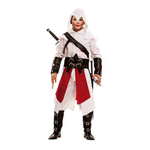 Mon autre moi - Ninja-Kostüm, für Kindergarten, Weiß (Living