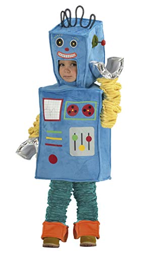 Rubies Déguisement robot, Mixte enfant, 702451-2T, bleu, 2 a