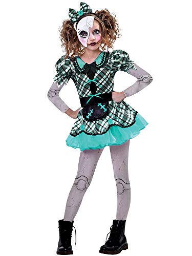 Amscan Dark Doll Girls Costume Costume Costume contient des 