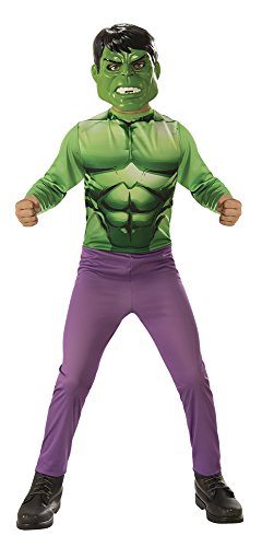 Marvel Hulk Costume, 640922-M, Multicolore, M (5-7 años)