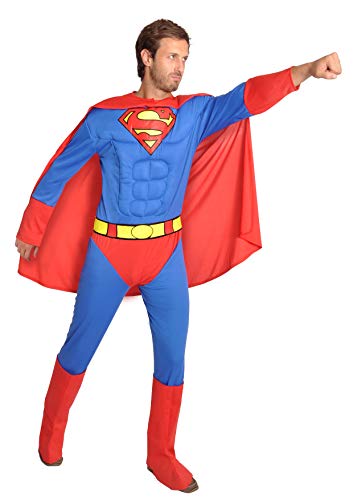 Ciao- Superman Costume déguisement Adult Original DC Comics 