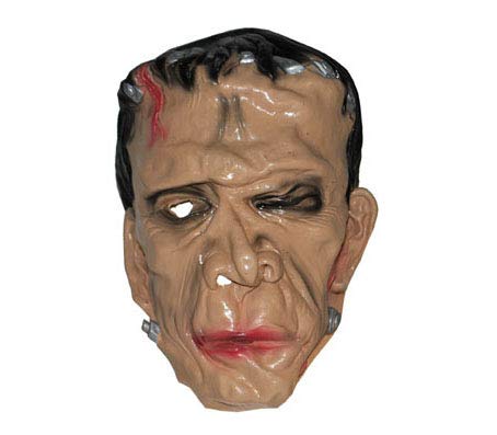 COOLMP Lot de 12 - Masque en Plastique de Frankenstein