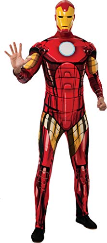 Generique - Déguisement Muscle Deluxe Iron Man Adulte