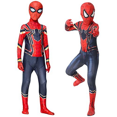 IOHIO Costume pour Enfants,Spiderman Anime Movie Costume,Iro