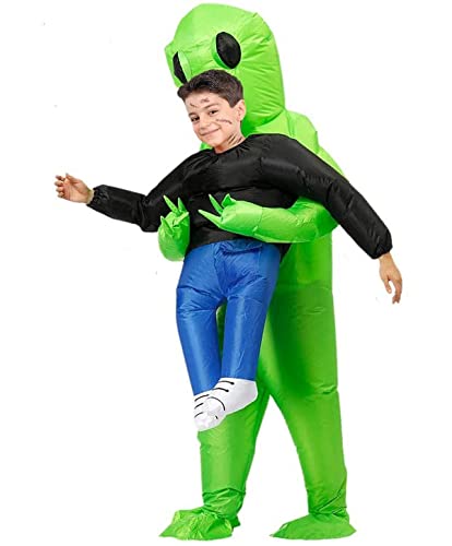 HEYBEC Costume Alien Gonflable Deguisement Alien Costume Dég