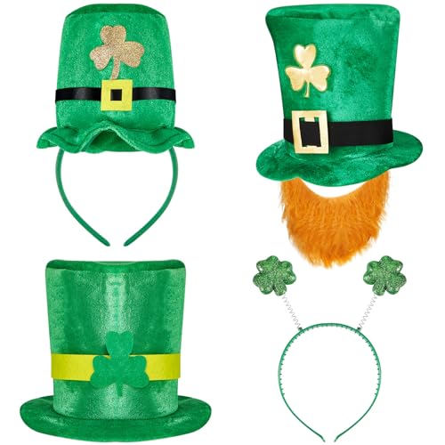 Hestya 4 Accessoires de Costume Irlandais 1 Chapeau de Lepre