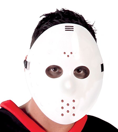 Guirca Fiestas GUI2456 Masque de hockey Blanc