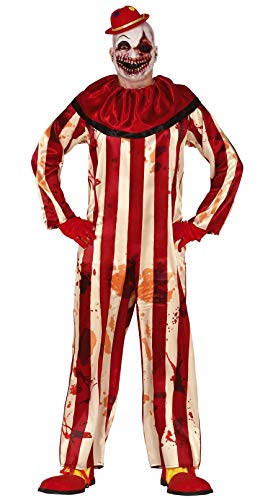 Fiestas Guirca Costume de Tueur de Clown pour déguisement dh