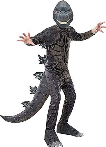 SINSEN Costume de dinosaure pour enfants - Costume de roi mo