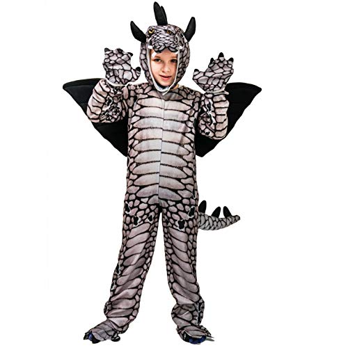 SEAHARE Déguisement Animal Costume Dinosaure Enfant(Tricerat