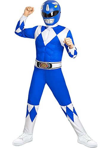 Funidelia | Déguisement de Power Ranger bleu pour garçon Sup