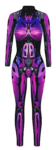 Femme Bodysuit Costume Déguisement Robot Combinaison Robot I