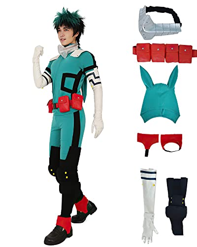 Puruuige My Hero Academia Costume de cosplay Midoriya Izuku 