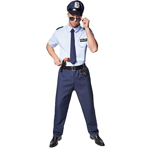TecTake dressforfun Costume d’Officier de Police pour Homme 