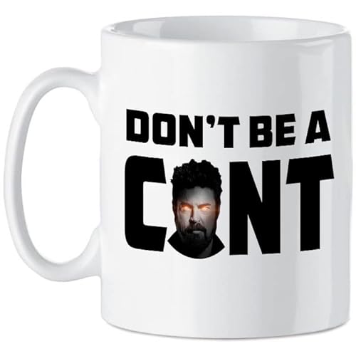 Mug avec citation « Dont Be A C*nt Billy Butcher » avec insc