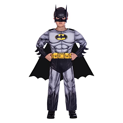amscan Warner Bros 9906194 Déguisement officiel Batman pour 