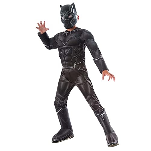 Black Panther Enfants Cosplay Costumes Superheros Avengers B
