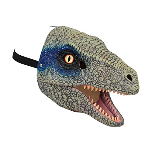Masque de Dinosaure Halloween,Masque de Dinosaure à Mâchoire