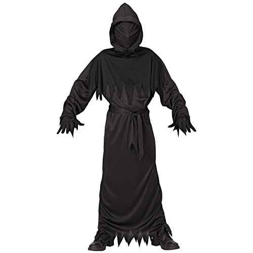 REAPER (hooded robe with invisible face mask, belt) - (128 c