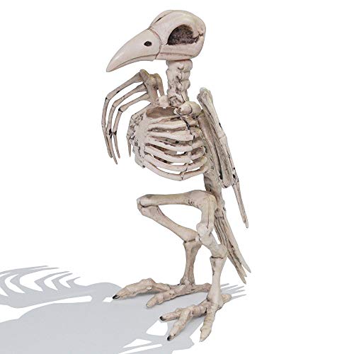 JOYIN Décoration dhalloween 32cm Pose-N-Stay Squelette Plast