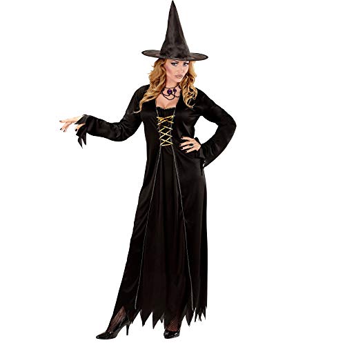 Widmann Costume de sorcière avec Chapeau pour Adulte