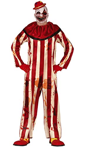 Fiestas Guirca Costume de tueur de clown pour déguisement dh