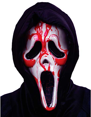 Ghost Face Scream Masque de zombie avec pompe pour Halloween