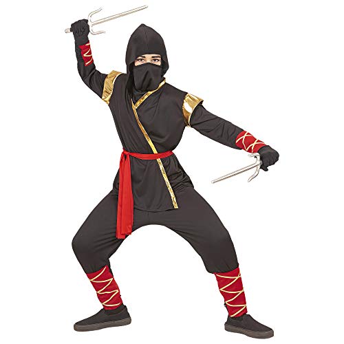 Widmann Ninja ? Déguisement pour enfant, 11-13 ans - 158cm, 