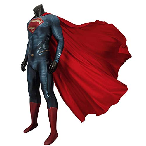 Costume de Cosplay pour Adultes de Super-héros avec Cape, Co