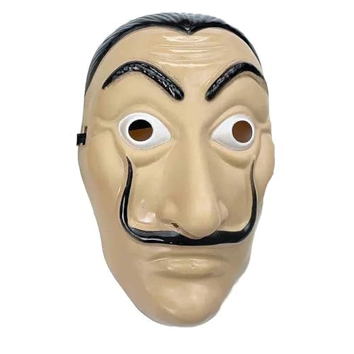 Carnavalife Mascara Dali, Mascara Maison en papier, Bank Rob