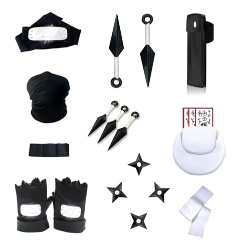 Accessoires Cosplay Ninja Costume, Grand Kunai 26cm et 13cm 