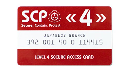 SCP Foundation Secure Access Card Level 4