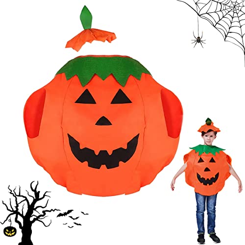 Taozoey Halloween Costume de Citrouille Enfant, Costume de C