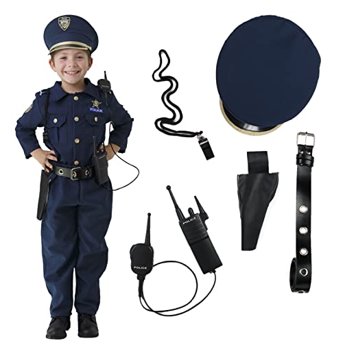 Dress Up America Costume de police pour garçons - chemise, p