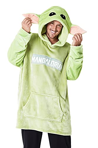 The Mandalorian Sweats à Capuche Homme Baby Yoda, Pull Homme