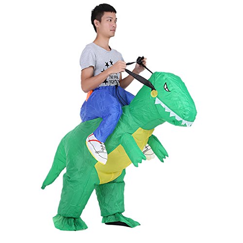 Anself Gonflable Costume Mignon Adulte Dinosaur Costume Air 
